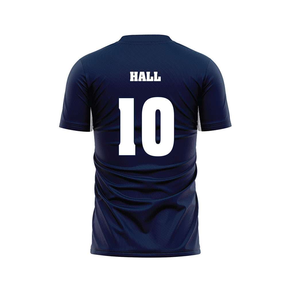Nevada - NCAA Women's Soccer : Gianna Hall - Navy Soccer Jersey