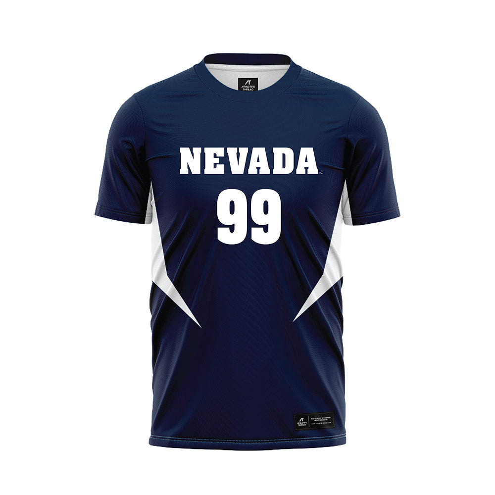 Nevada - NCAA Women's Soccer : Avery Moore - Navy Soccer Jersey