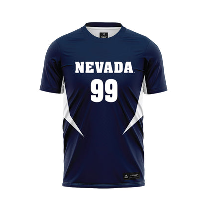 Nevada - NCAA Women's Soccer : Avery Moore - Navy Soccer Jersey