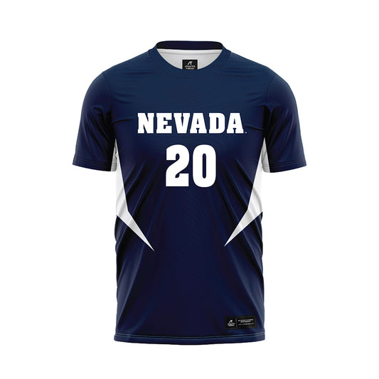 Nevada - NCAA Women's Soccer : Rylee Husted - Navy Soccer Jersey