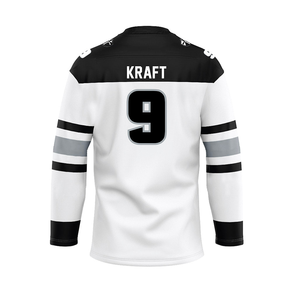 Providence - NCAA Women's Ice Hockey : Kiara Kraft - White Hockey Jersey-1