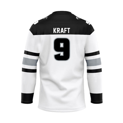 Providence - NCAA Women's Ice Hockey : Kiara Kraft - White Hockey Jersey-1