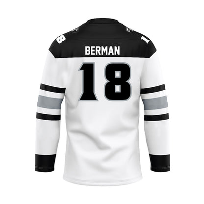 Providence - NCAA Women's Ice Hockey : Dylan Berman - White Hockey Jersey-1