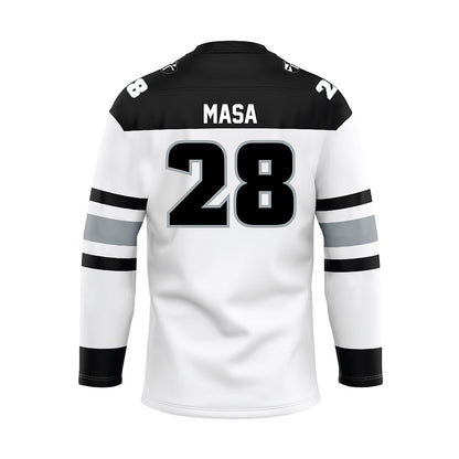 Providence - NCAA Men's Ice Hockey : Martin Masa - White Hockey Jersey-1