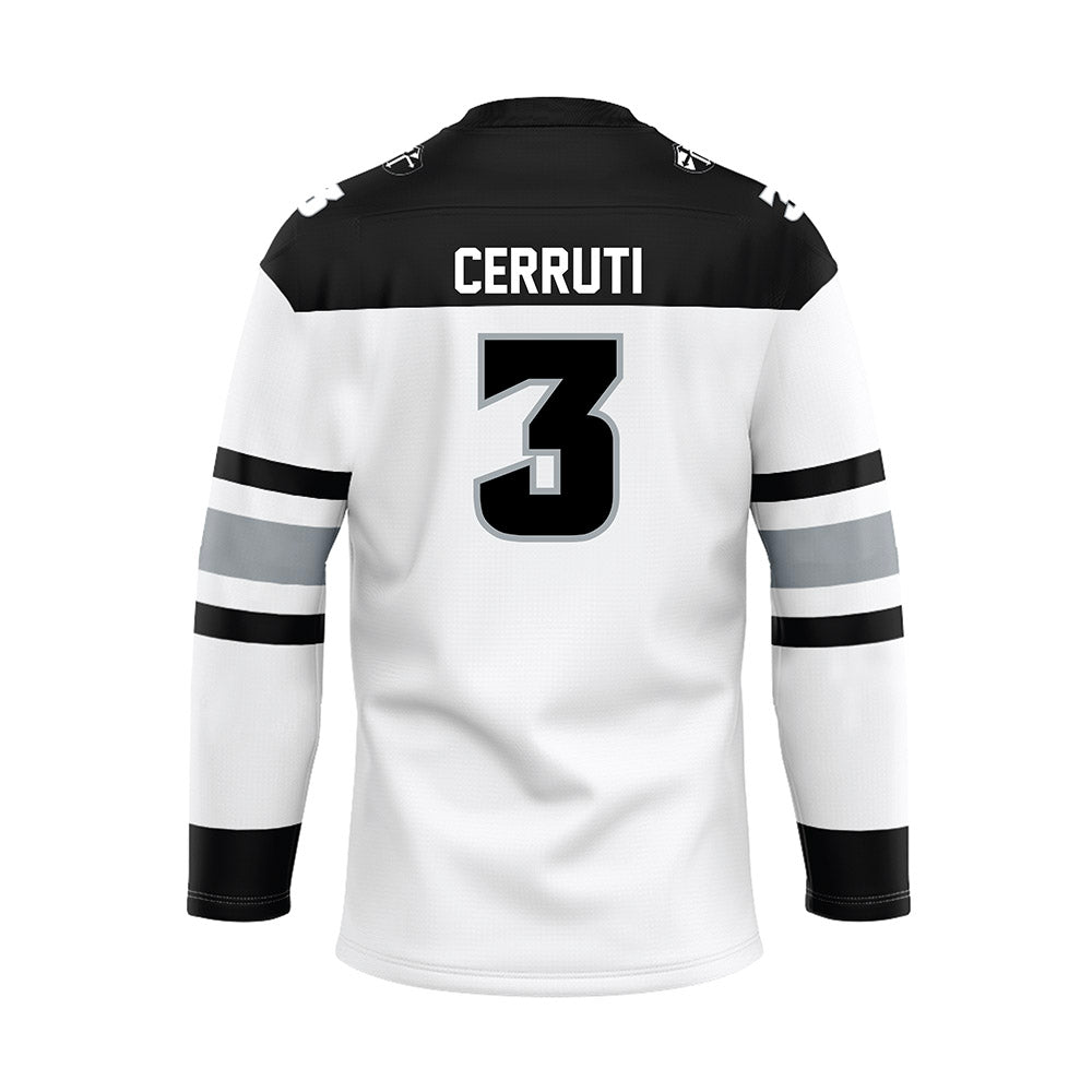 Providence - NCAA Women's Ice Hockey : Cali Cerruti - White Hockey Jersey-1