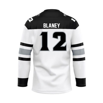 Providence - NCAA Women's Ice Hockey : Peyton Blaney - White Hockey Jersey-1