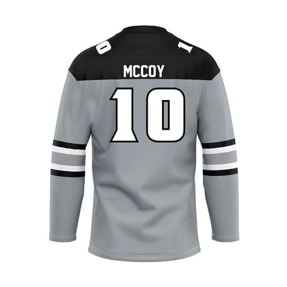 Providence - NCAA Men's Ice Hockey : Donovan McCoy - Grey Hockey Jersey-1