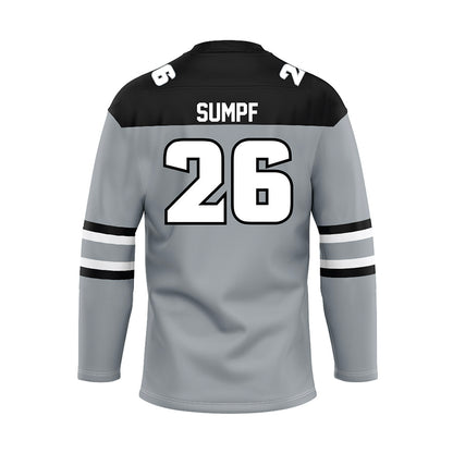 Providence - NCAA Men's Ice Hockey : Julius Sumpf - Grey Hockey Jersey-1