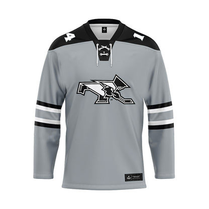 Providence - NCAA Men's Ice Hockey : Aleksi Kivioja - Grey Hockey Jersey