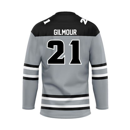 Providence - NCAA Women's Ice Hockey : Taylor Gilmour - Grey Hockey Jersey-1
