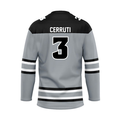 Providence - NCAA Women's Ice Hockey : Cali Cerruti - Grey Hockey Jersey-1
