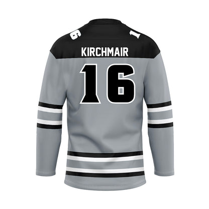 Providence - NCAA Women's Ice Hockey : Reichen Kirchmair - Grey Hockey Jersey-1