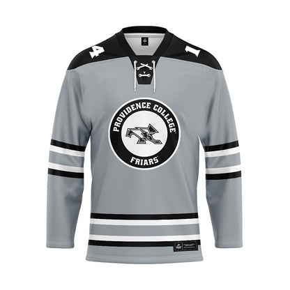 Providence - NCAA Women's Ice Hockey : Josie Lang - Grey Hockey Jersey-0