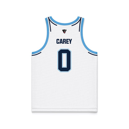 Maine - NCAA Men's Basketball : Logan Carey - White Basketball Jersey