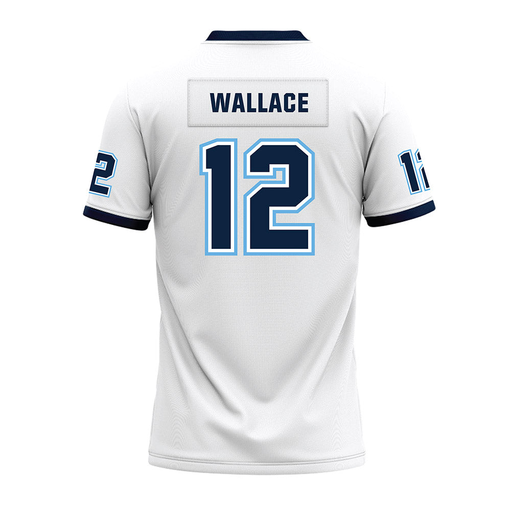 Maine - NCAA Football : Evan Wallace - White Premium Football Jersey-1