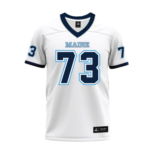 Maine - NCAA Football : Jace Negley - White Premium Football Jersey-0
