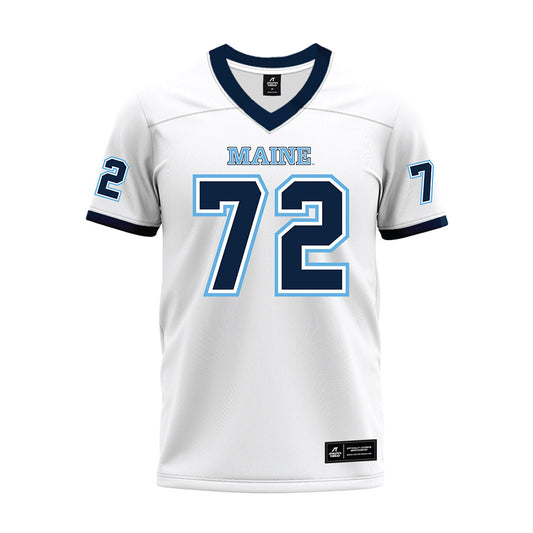 Maine - NCAA Football : Tyler Williams - White Premium Football Jersey-0