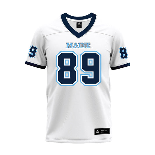 Maine - NCAA Football : Gianni Rossitto - White Premium Football Jersey-0