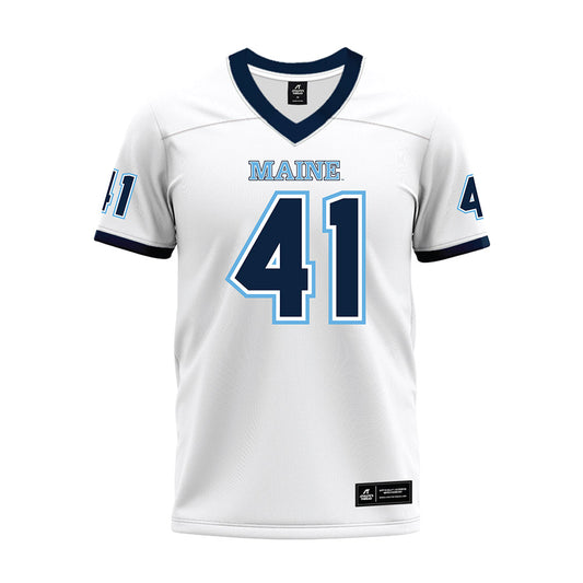 Maine - NCAA Football : Kemsley Marsters - White Premium Football Jersey