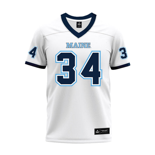 Maine - NCAA Football : Shane Keyes-Wilson - White Premium Football Jersey-0