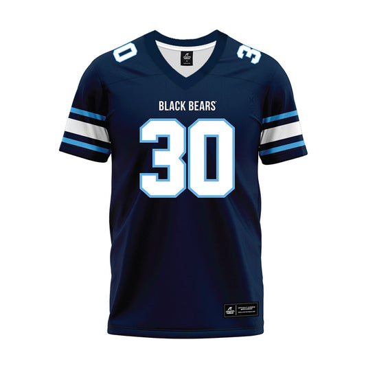 Maine - NCAA Football : Na'Cire Christmas - Navy Premium Football Jersey