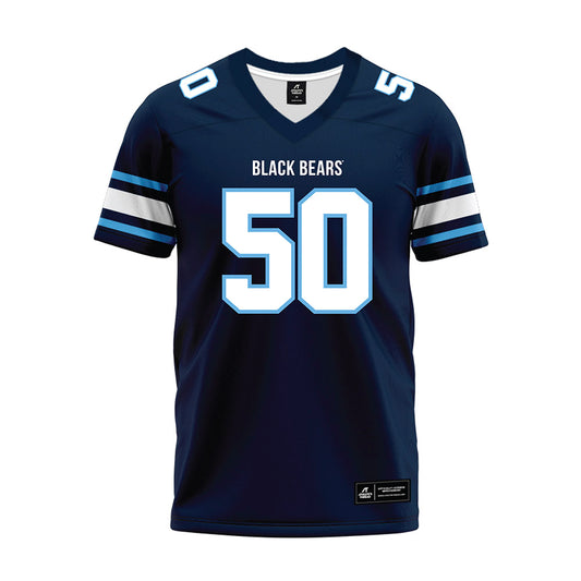 Maine - NCAA Football : Zach Zoglio - Navy Premium Football Jersey-0