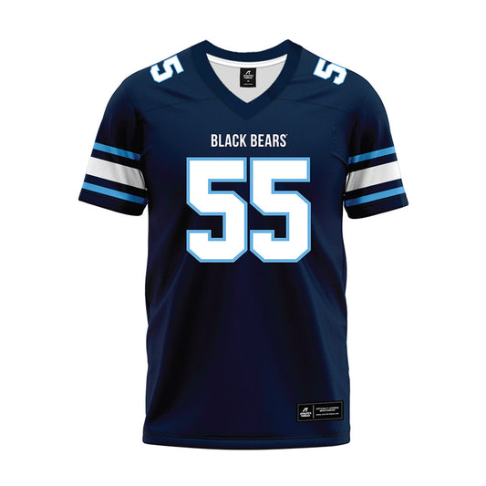 Maine - NCAA Football : Nathan Lopez - Navy Premium Football Jersey-0