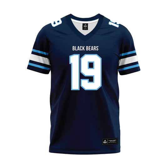 Maine - NCAA Football : Daniel Batch - Navy Premium Football Jersey-0