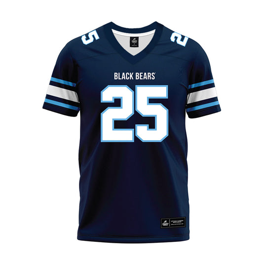 Maine - NCAA Football : Isaiah Ervin - Navy Premium Football Jersey-0
