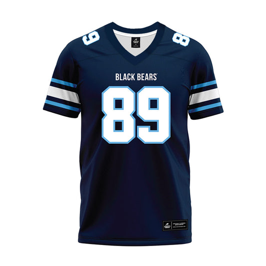 Maine - NCAA Football : Gianni Rossitto - Navy Premium Football Jersey-0