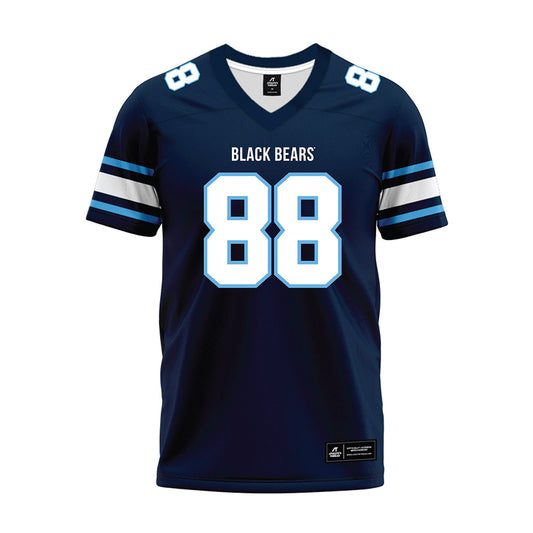 Maine - NCAA Football : Sebastian Ramery - Navy Premium Football Jersey-0