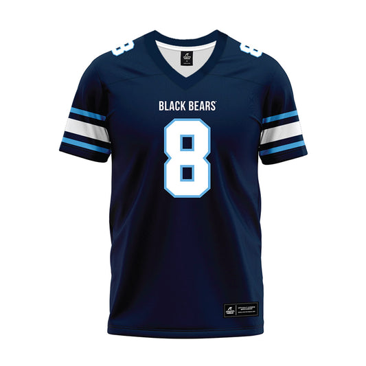 Maine - NCAA Football : Jamaree Gibson - Navy Premium Football Jersey-0