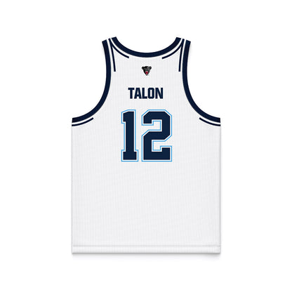 Maine - NCAA Women's Basketball : Sarah Talon - White Basketball Jersey