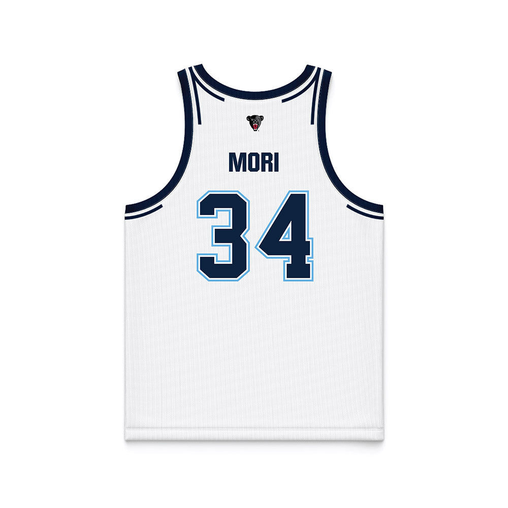Maine - NCAA Women's Basketball : Mackenzie Mori - White Basketball Jersey-1