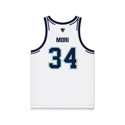 Maine - NCAA Women's Basketball : Mackenzie Mori - White Basketball Jersey-1