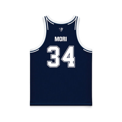 Maine - NCAA Women's Basketball : Mackenzie Mori - Navy Basketball Jersey-1
