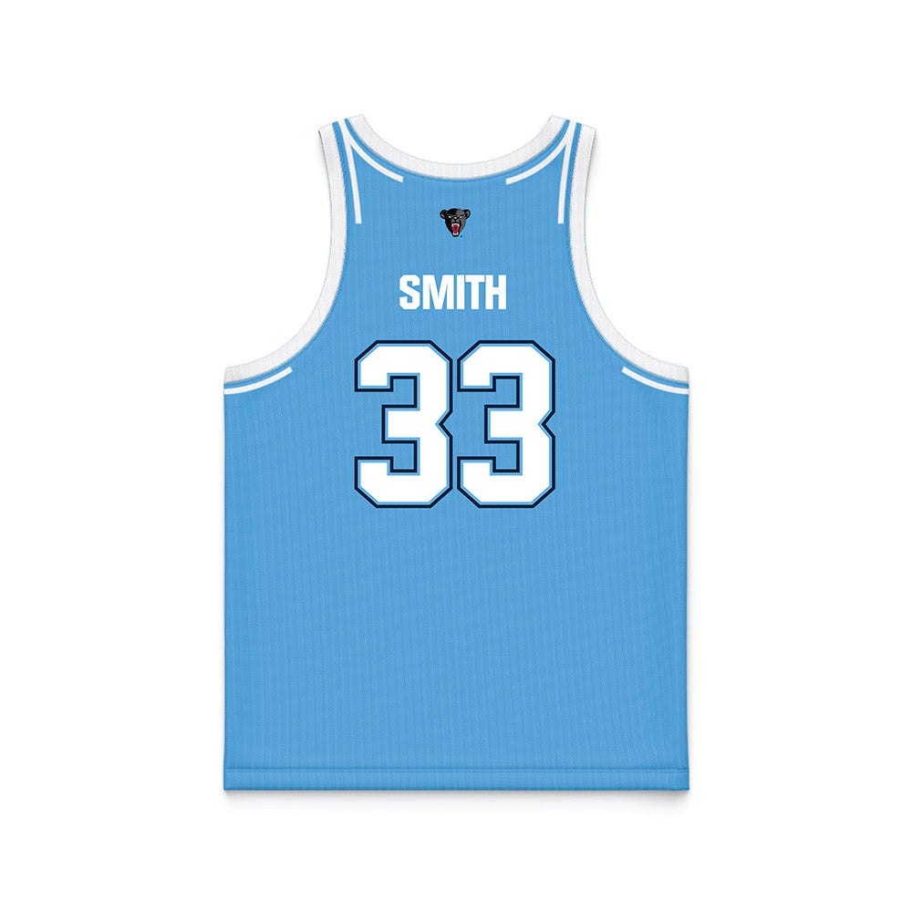 Maine - NCAA Women's Basketball : Adrianna Smith - Light Blue Basketball Jersey