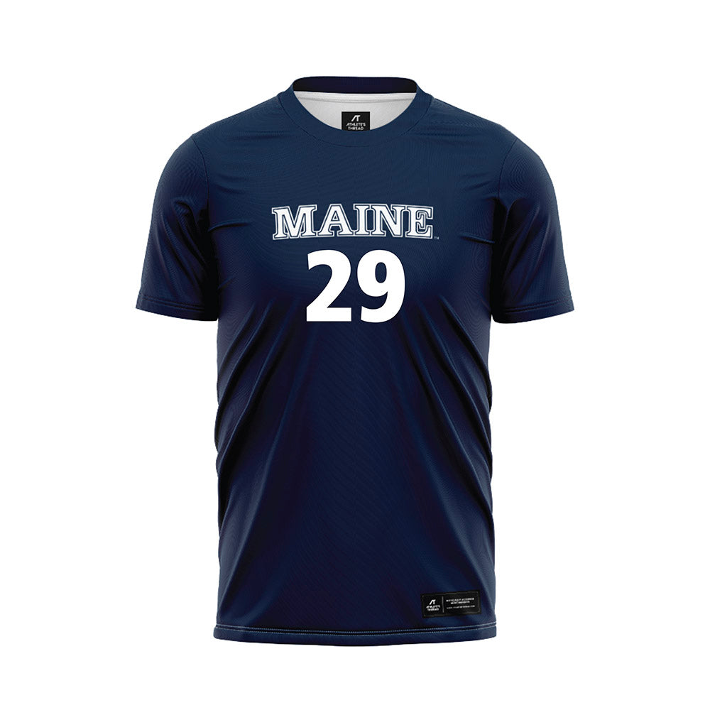 Maine - NCAA Women's Soccer : Gillian Rovers - Navy Soccer Jersey-0