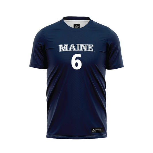 Maine - NCAA Women's Soccer : Tori Dungey - Navy Soccer Jersey-0