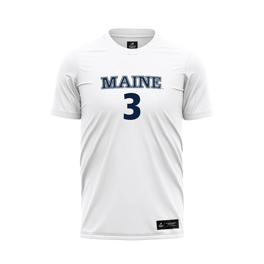 Maine - NCAA Women's Soccer : Aja Turner - White Soccer Jersey-0