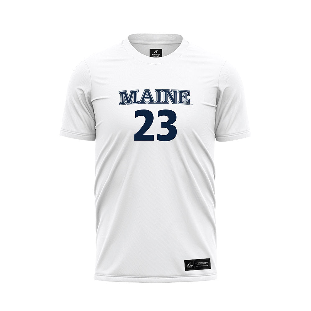 Maine - NCAA Women's Soccer : Olivia Scott - White Soccer Jersey-0