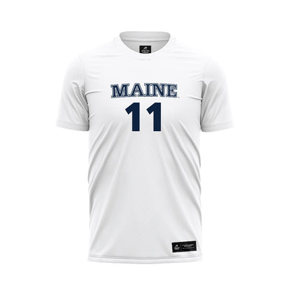 Maine - NCAA Women's Soccer : Teagan Atherley - White Soccer Jersey-0