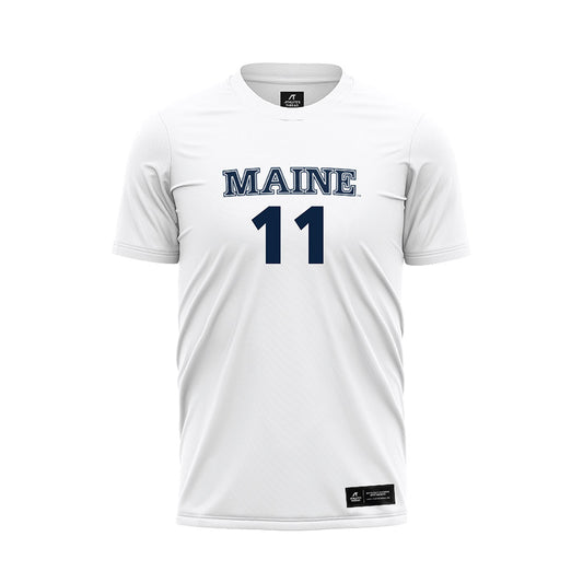 Maine - NCAA Women's Soccer : Teagan Atherley - White Soccer Jersey-0