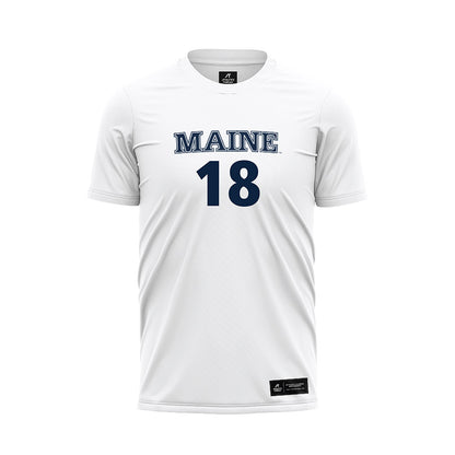 Maine - NCAA Women's Soccer : Audrey Palmer - White Soccer Jersey-0