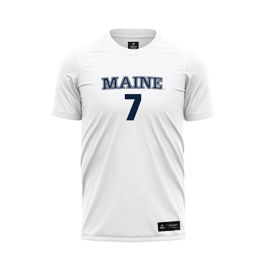 Maine - NCAA Women's Soccer : Hilary Washington - White Soccer Jersey-0
