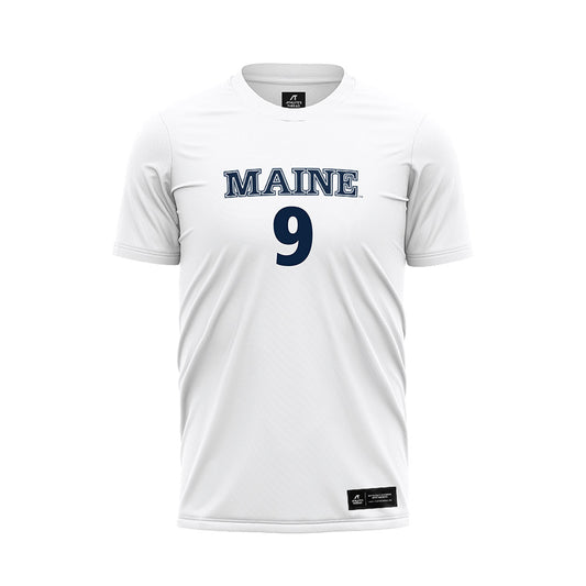 Maine - NCAA Women's Soccer : Abbey Thornton - White Soccer Jersey-0