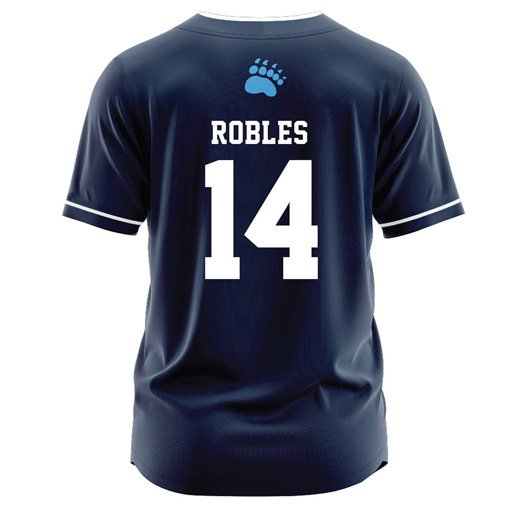 Maine - NCAA Softball : Eviana Robles - Navy Jersey-1