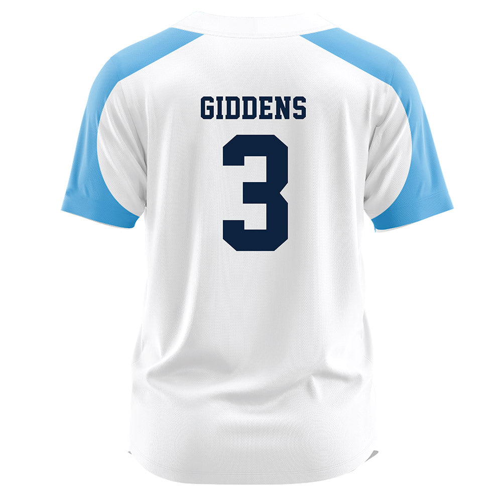 Maine - NCAA Softball : Kenedee Giddens - White Jersey