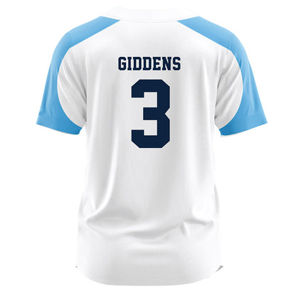 Maine - NCAA Softball : Kenedee Giddens - White Jersey