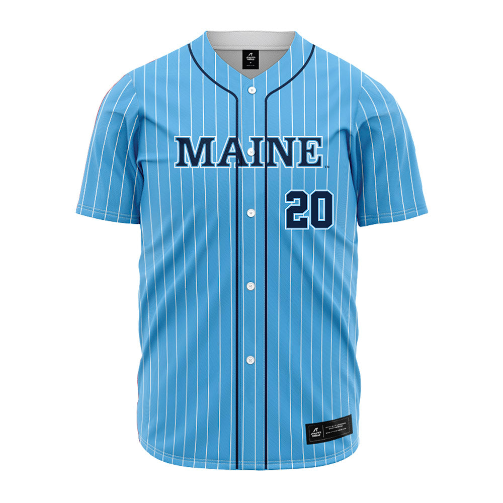 Maine - NCAA Softball : Annika Shearer - Light Blue Jersey-0